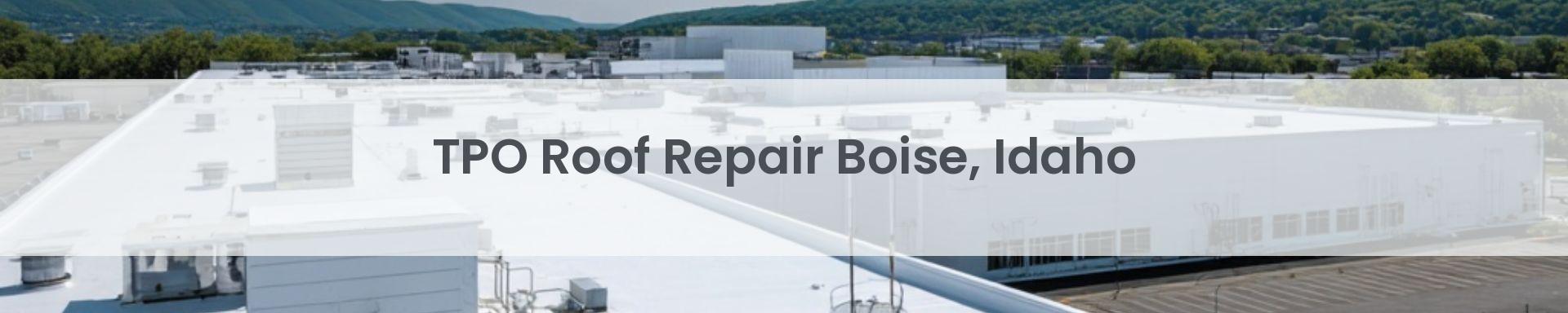 tpo roof repair Boise, Idaho